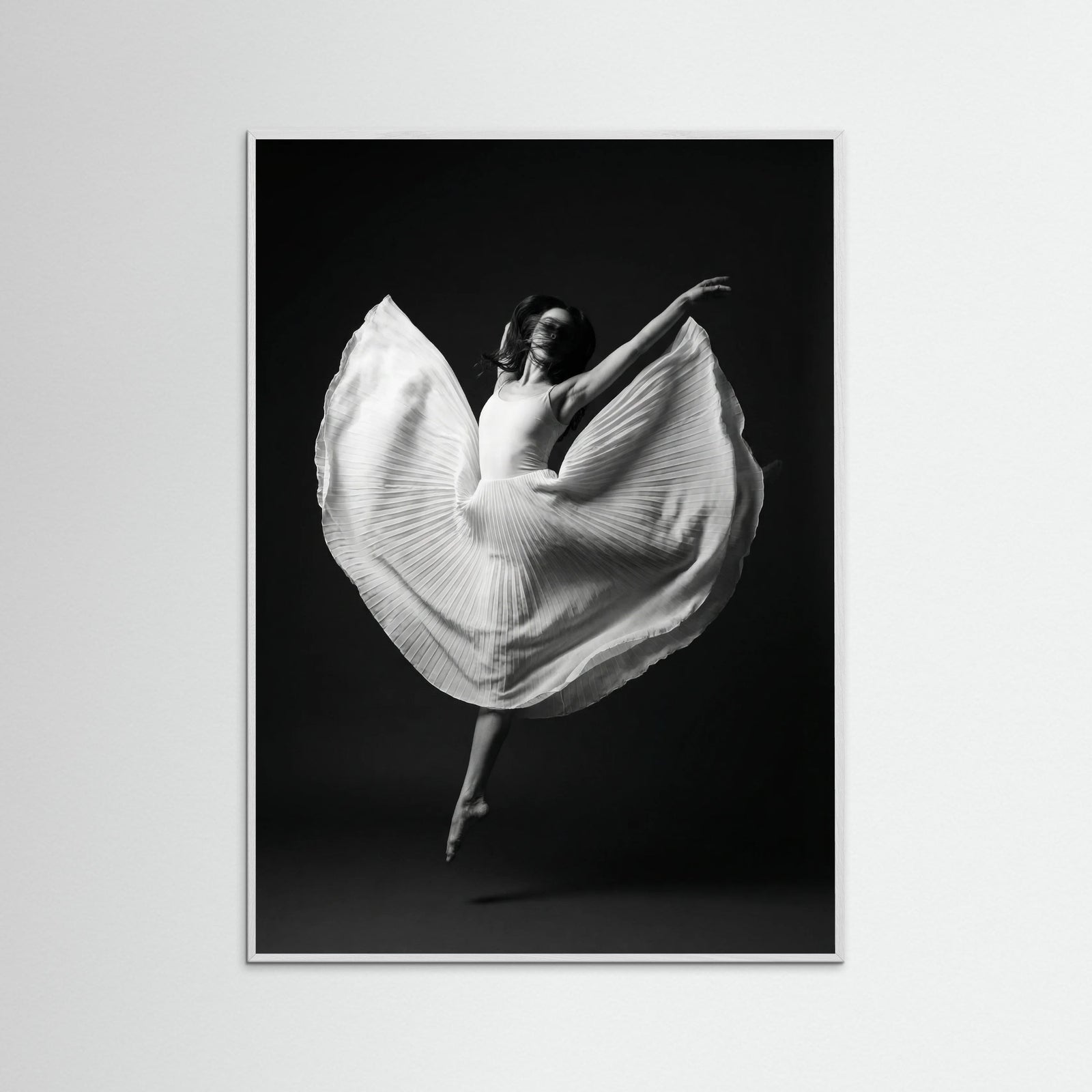 White Wood Veiled Grace