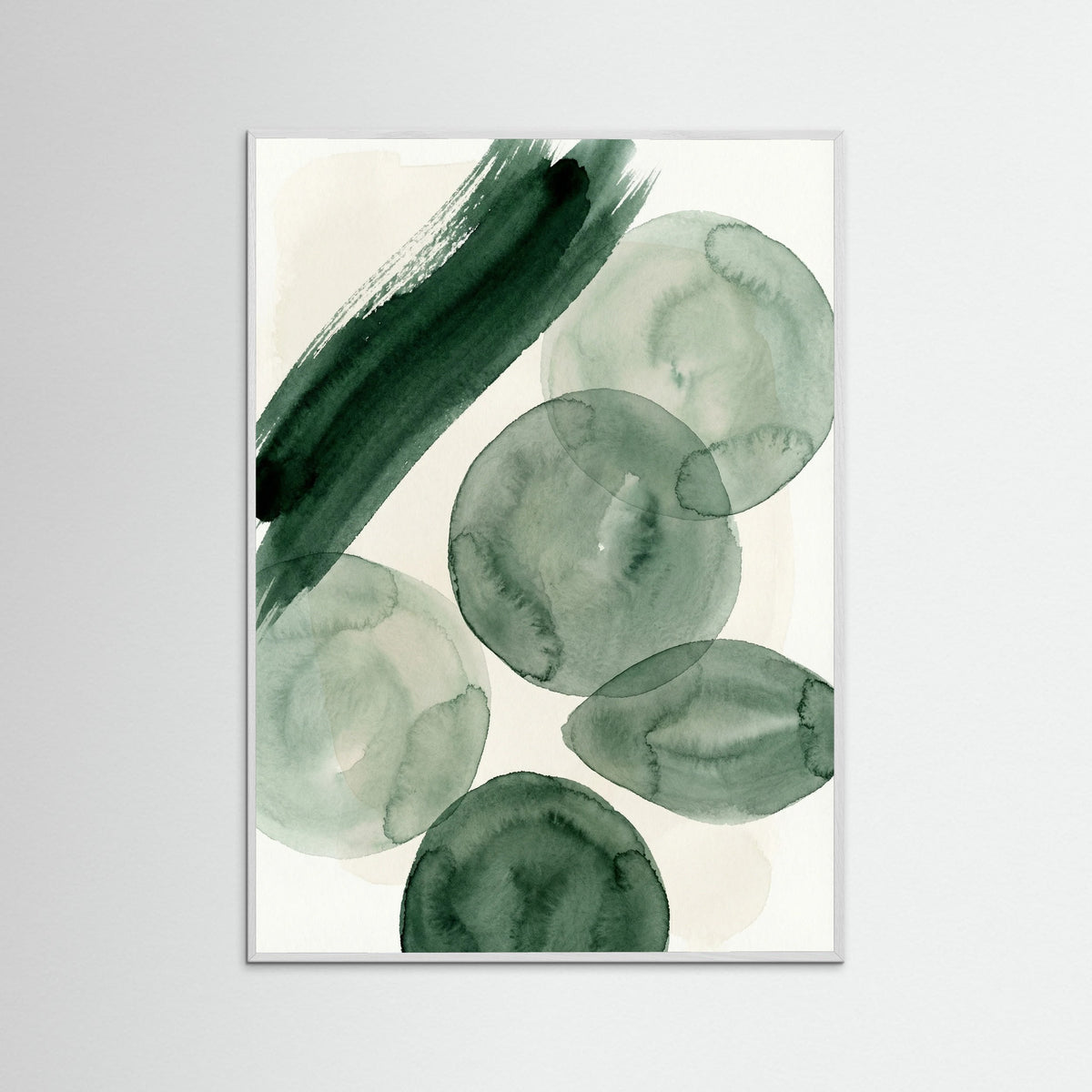 White Wood Verdant Flow