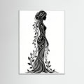 White Wood Verdant Silhouette