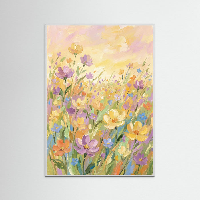 White Wood Vibrant Bouquet