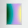White Wood Vibrant Color Flow