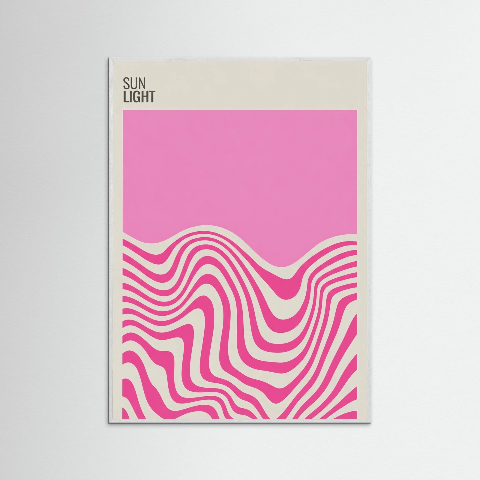 White Wood Vibrant Fluidity