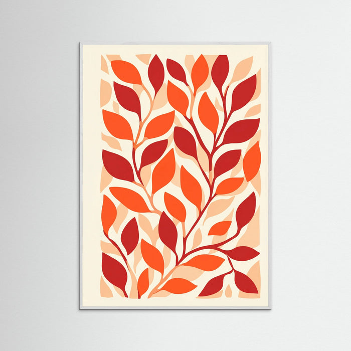 White Wood Vibrant Foliage
