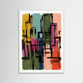 White Wood Vibrant Gestures