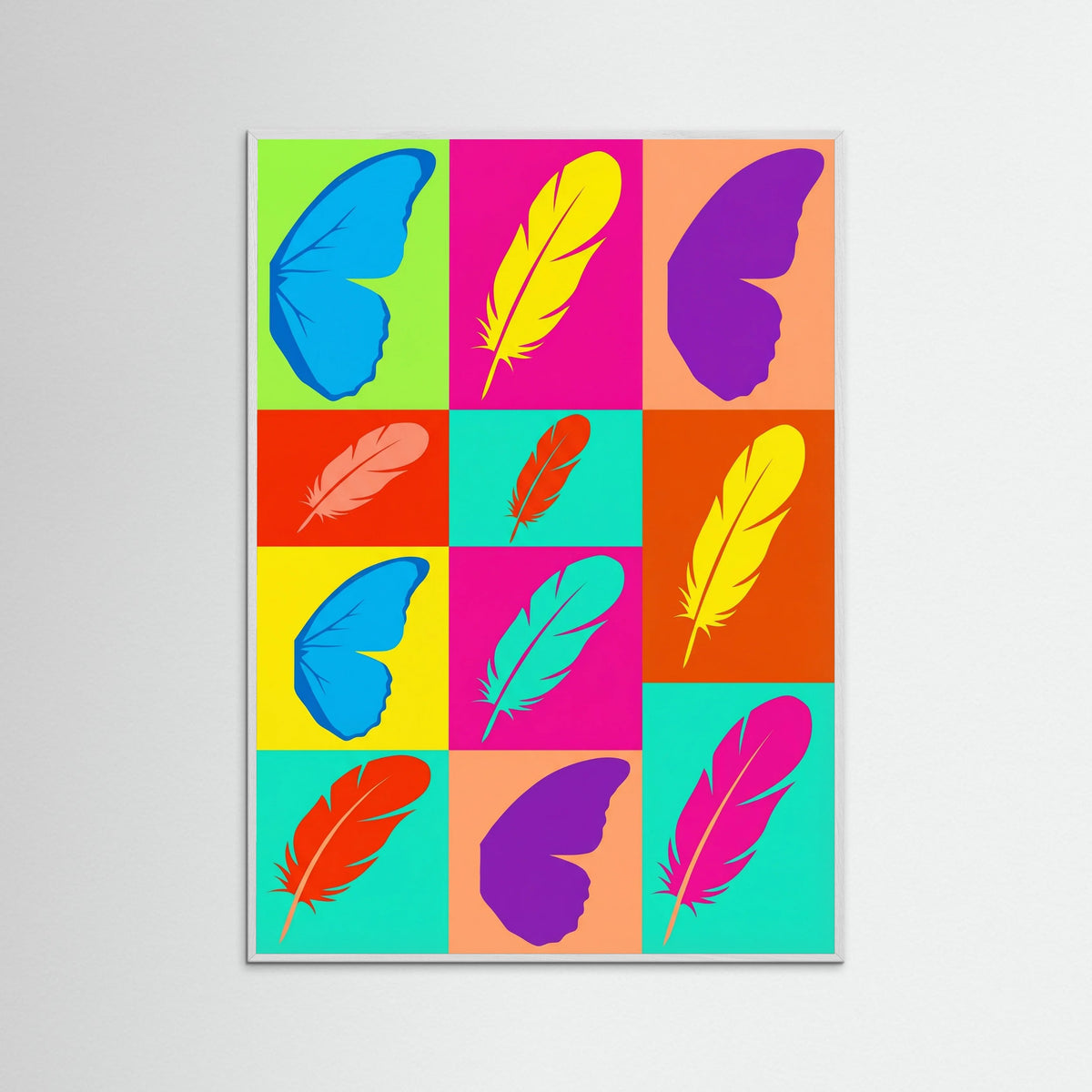 White Wood Vibrant Horizon Series