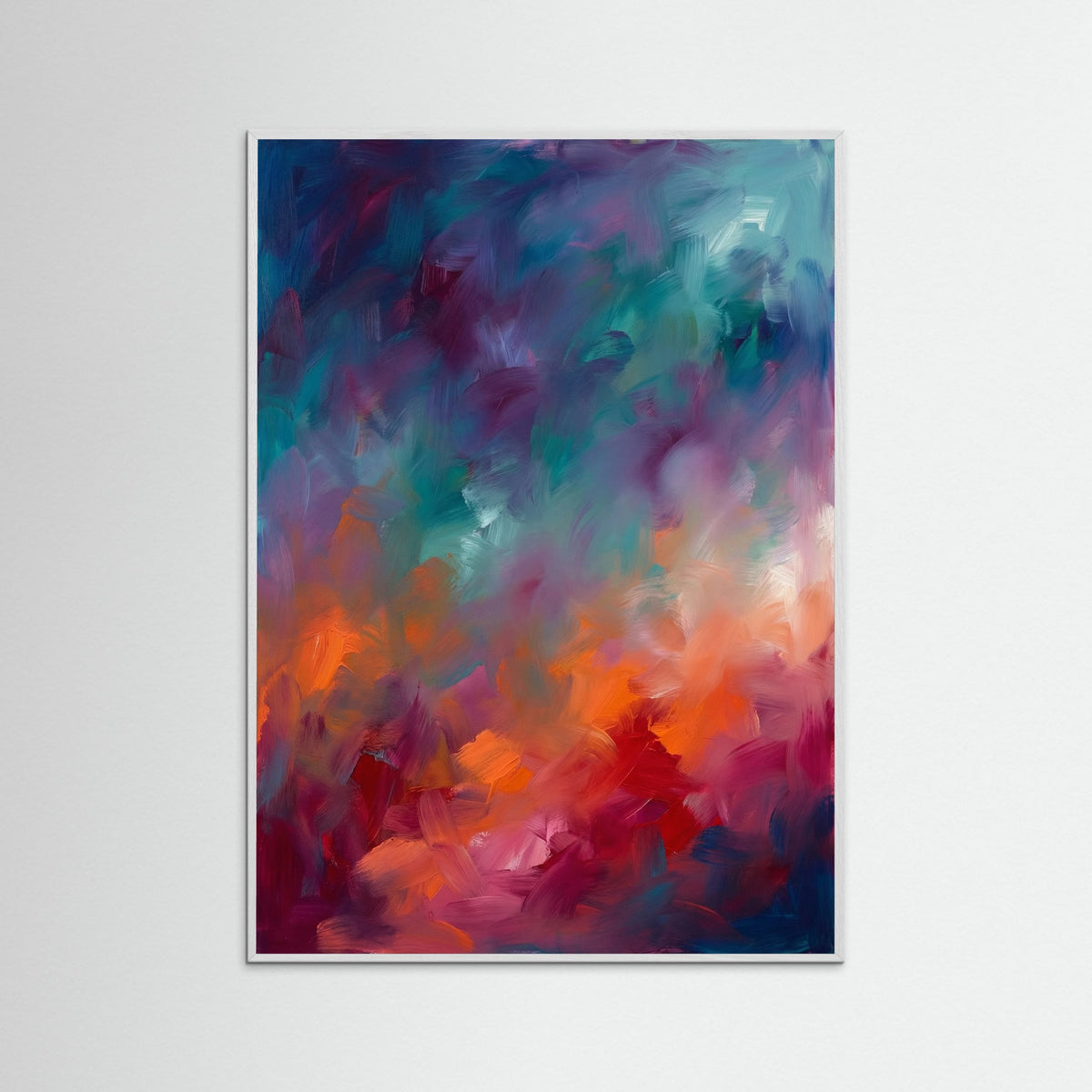 White Wood Vibrant Horizon