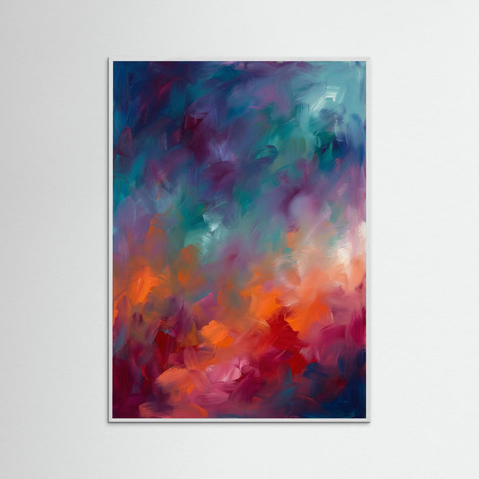 White Wood Vibrant Horizon