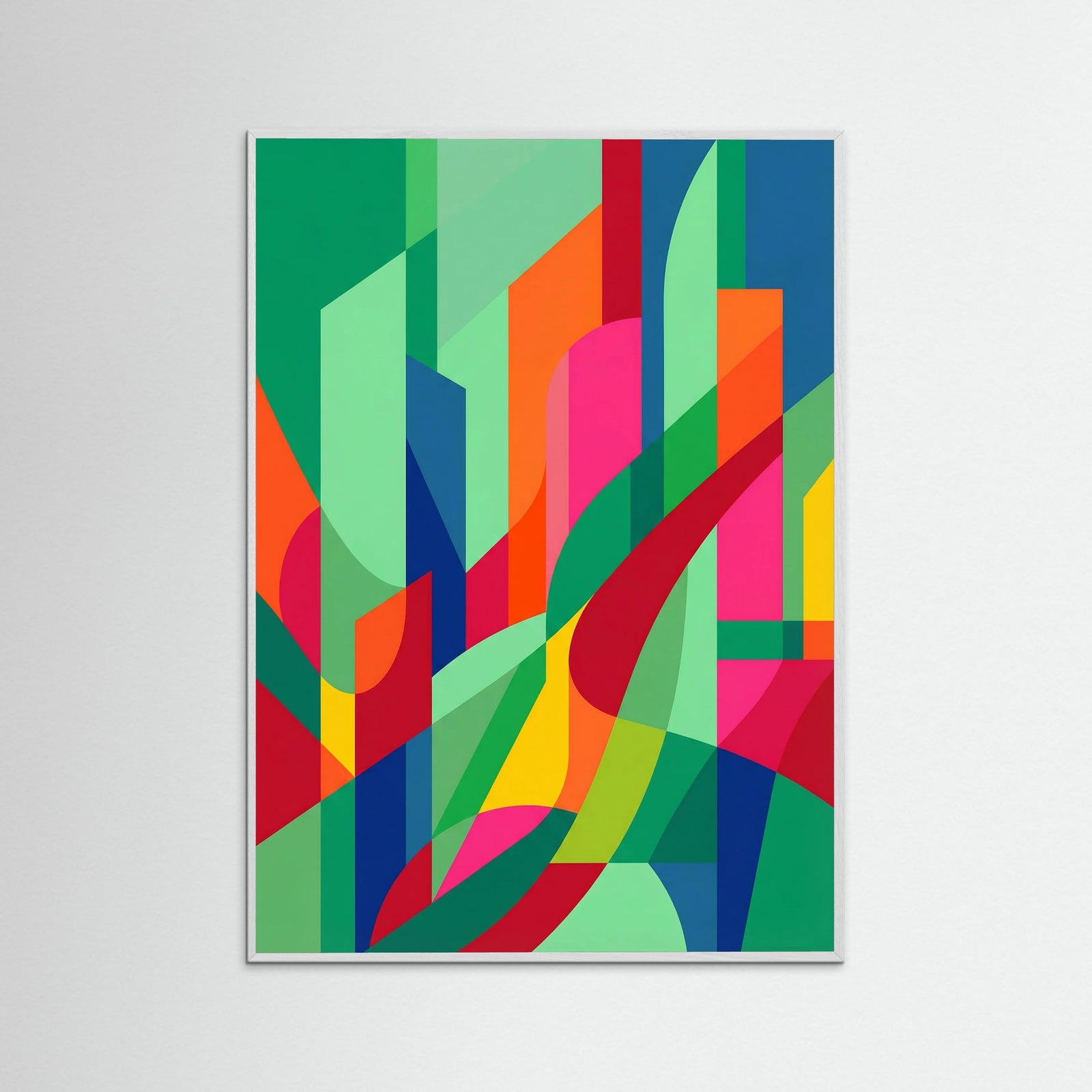 White Wood Vibrant Orphism