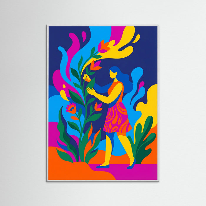 White Wood Vibrant Rebellion