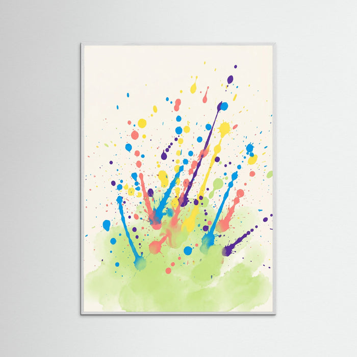White Wood Vibrant Scatter