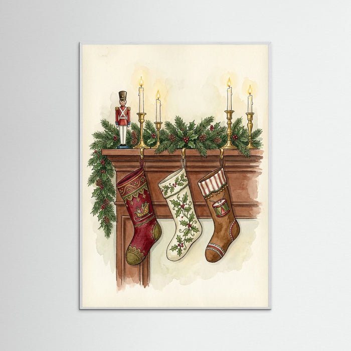 White Wood Victorian Yuletide