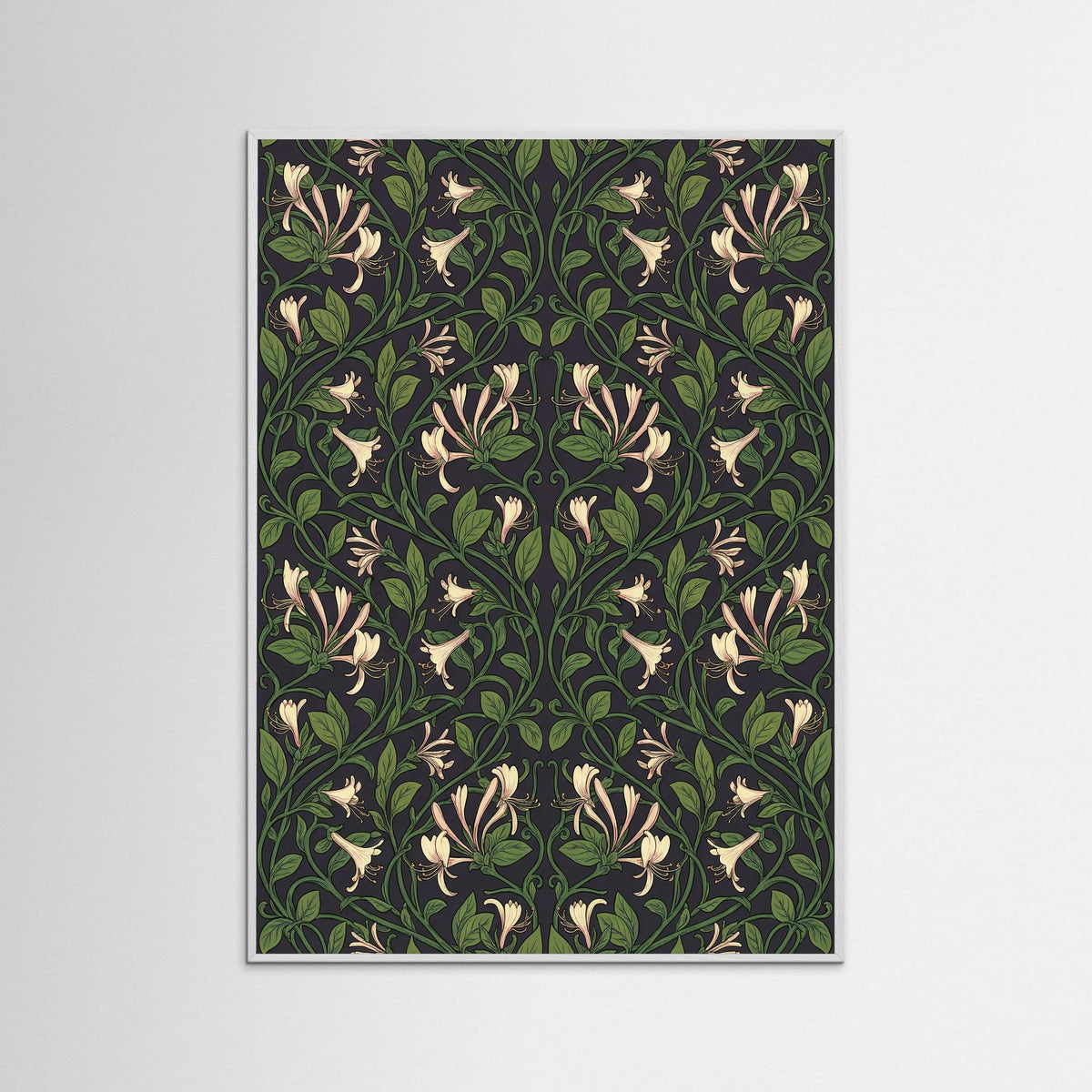White Wood Vine Tapestry