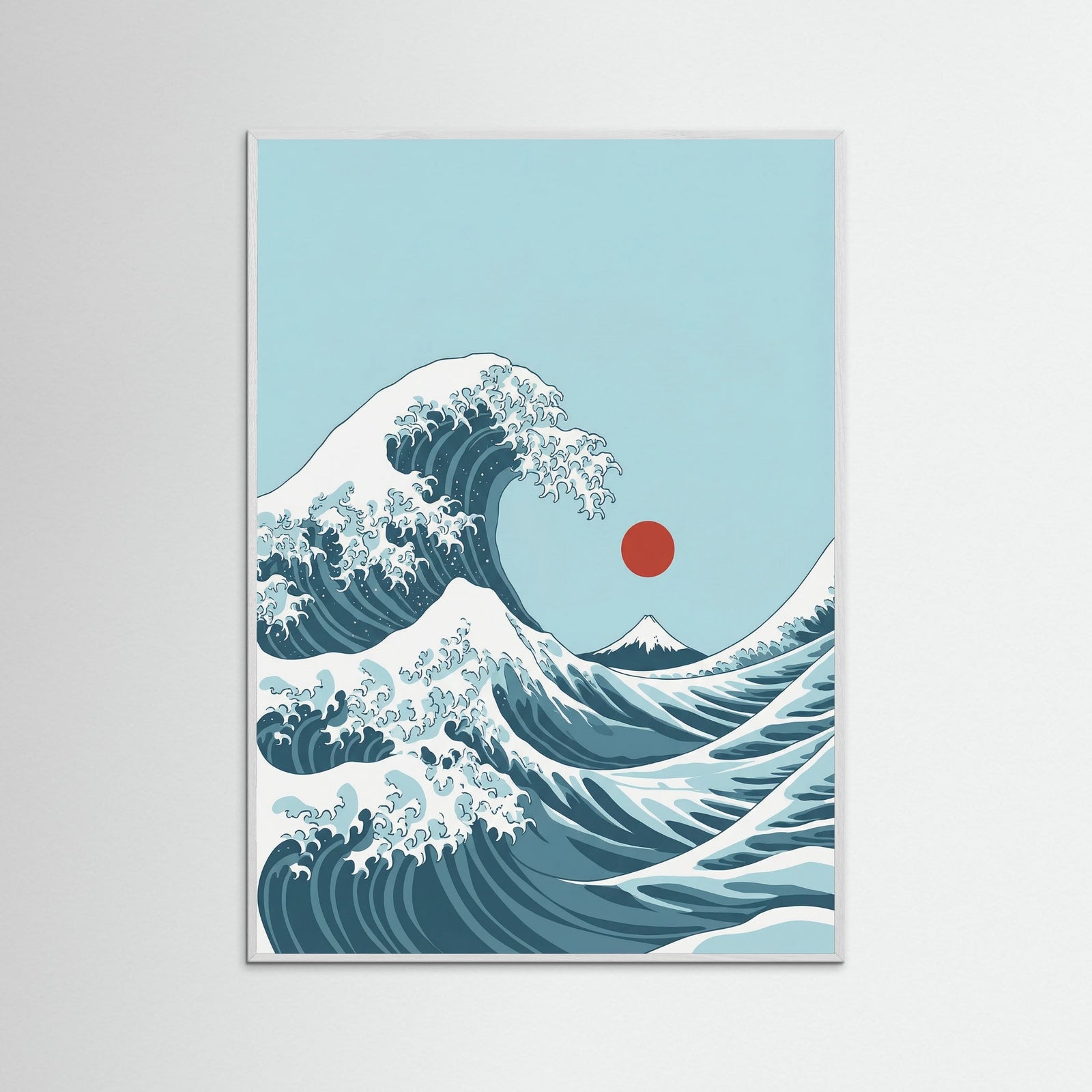 White Wood Vintage Wave Journey