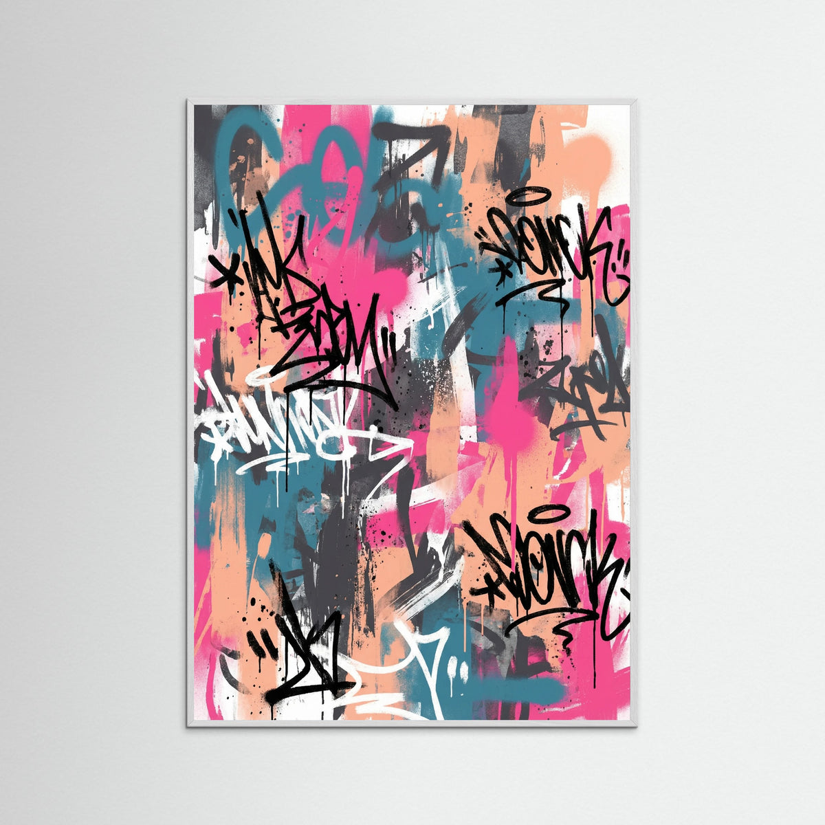 White Wood Vivid Streetscape