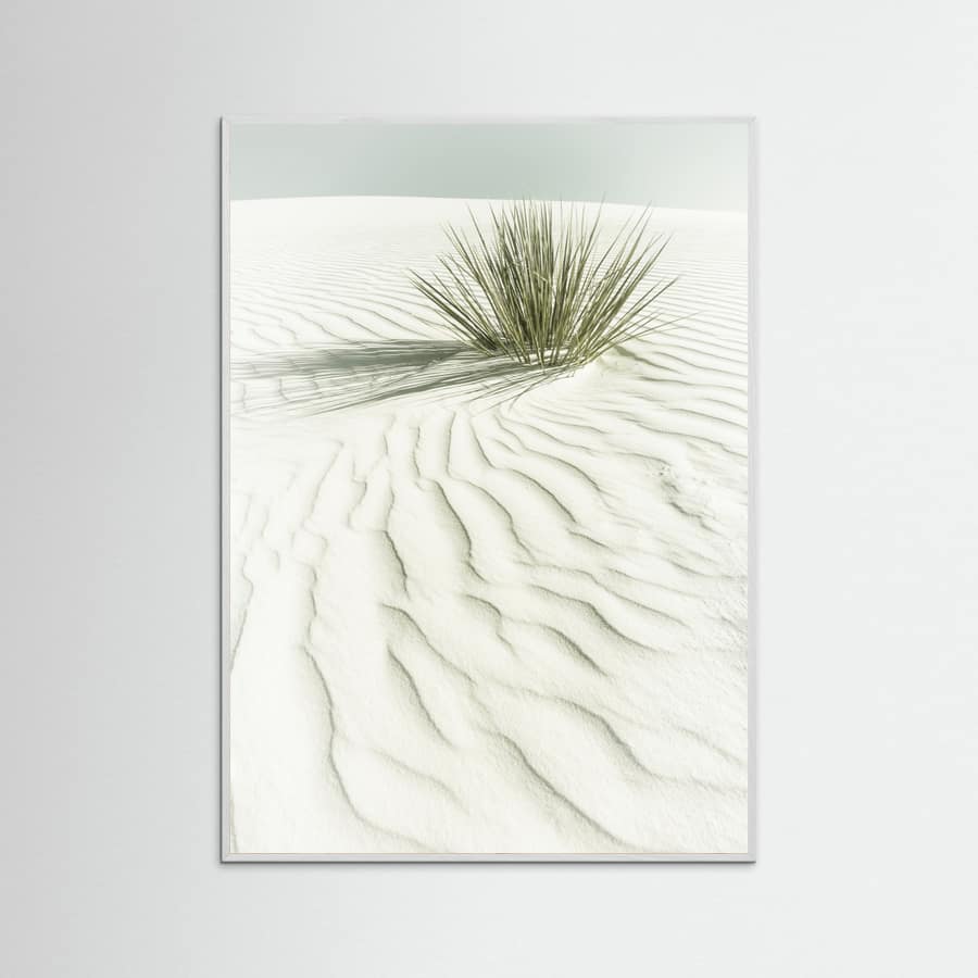 WHITE SANDS Idyllic vintage scenery Poster – poster och konsttryck
