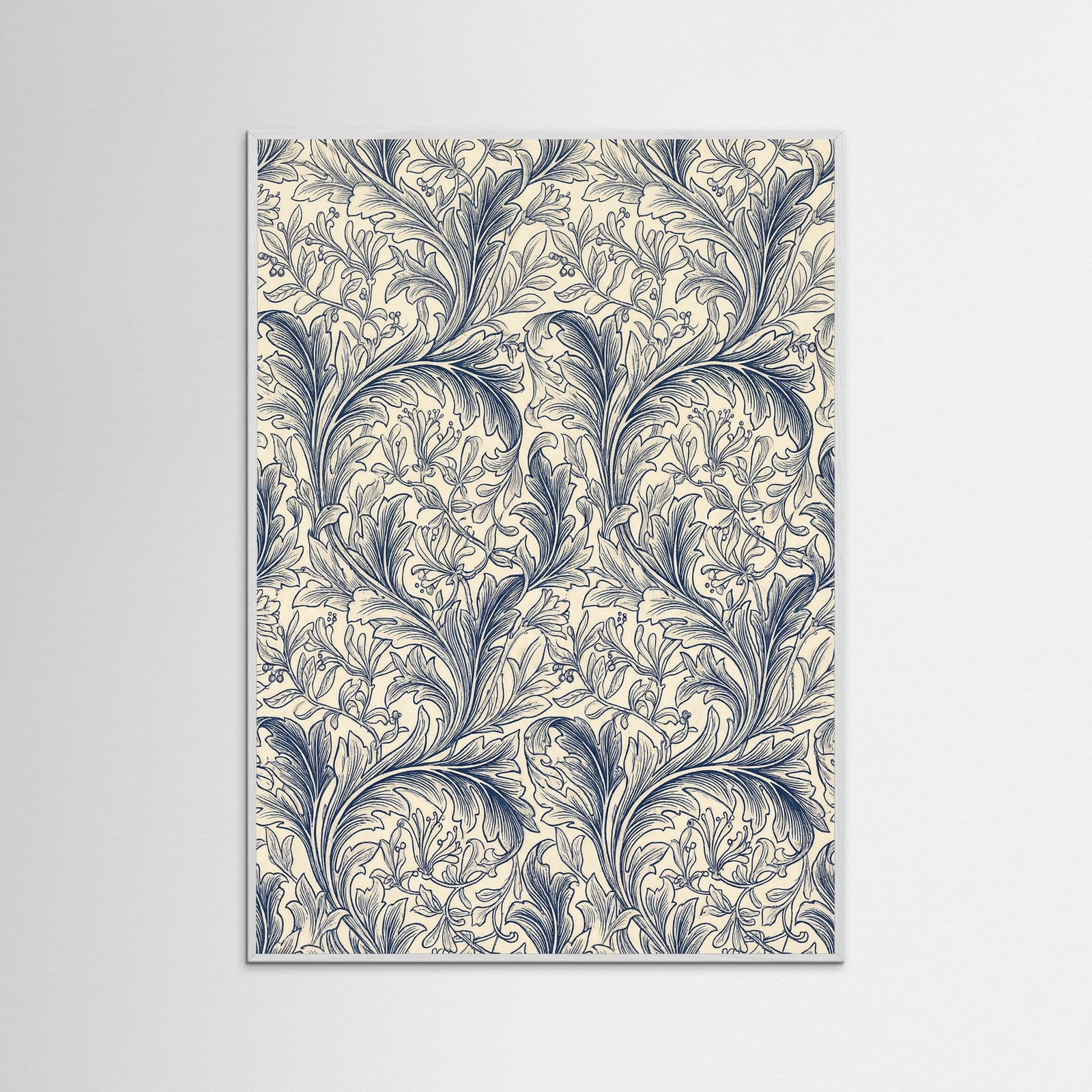 White Wood Wallflower Rhapsody