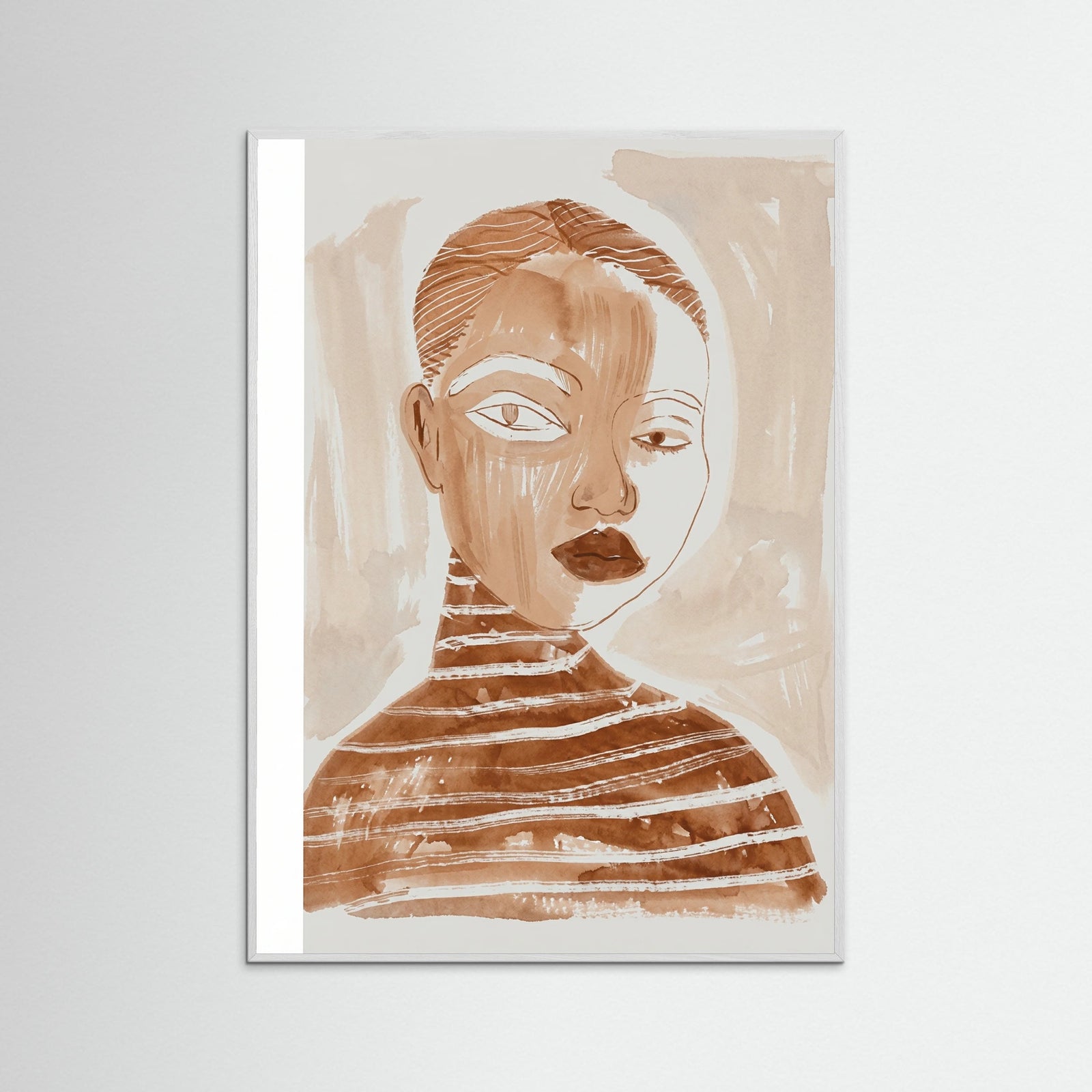 White Wood Warm Contemplation