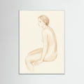 White Wood Washing Nude