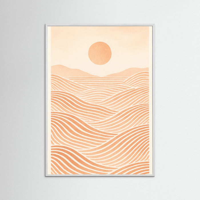 White Wood Wave Dancer