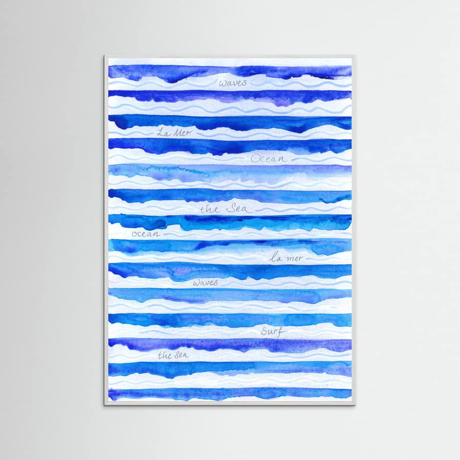 Poster Waves – poster e stampa artistica