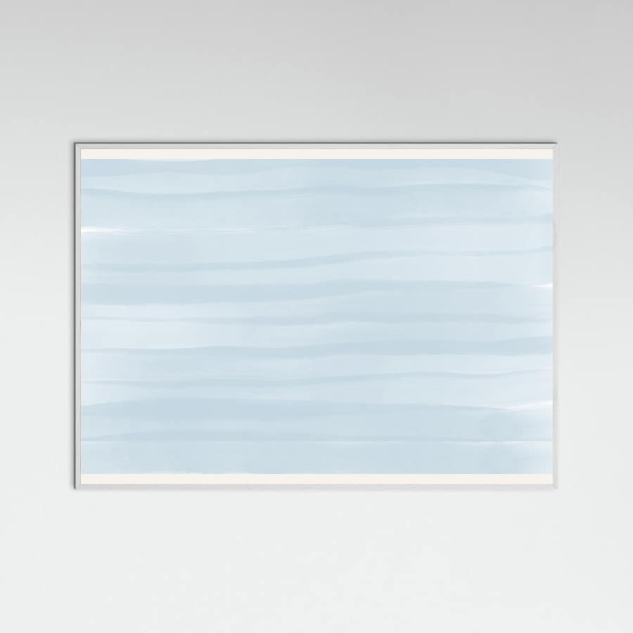 Plakat Waves of Blue – plakat i druk artystyczny