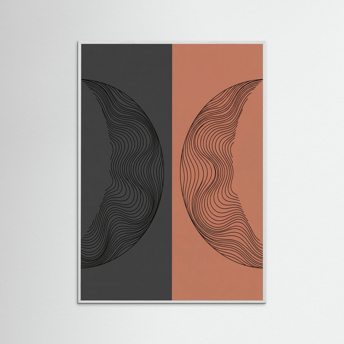 White Wood Wavy Harmony