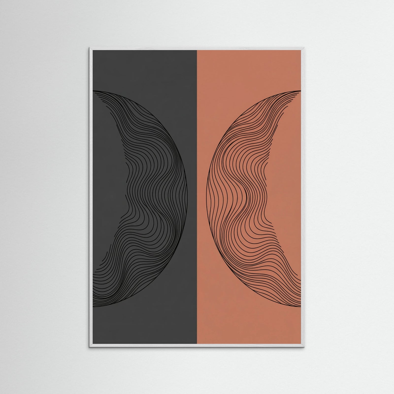 White Wood Wavy Harmony