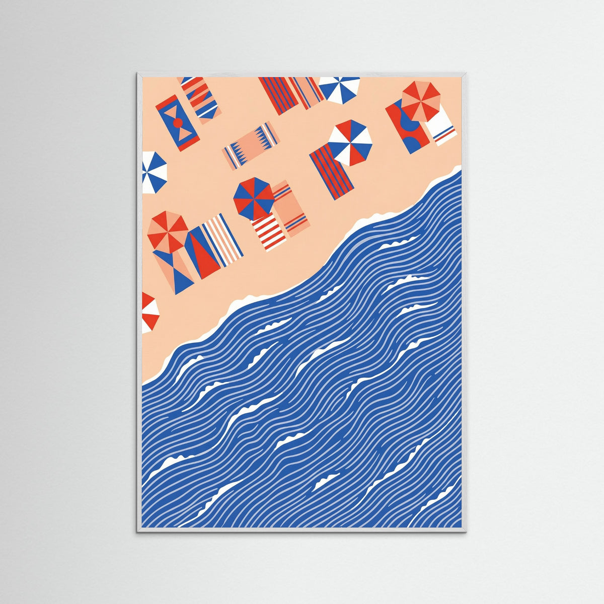 White Wood Wavy Swimmers