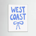 West Coast Poster – poster and art print