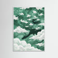 White Wood Whimsical Ascent