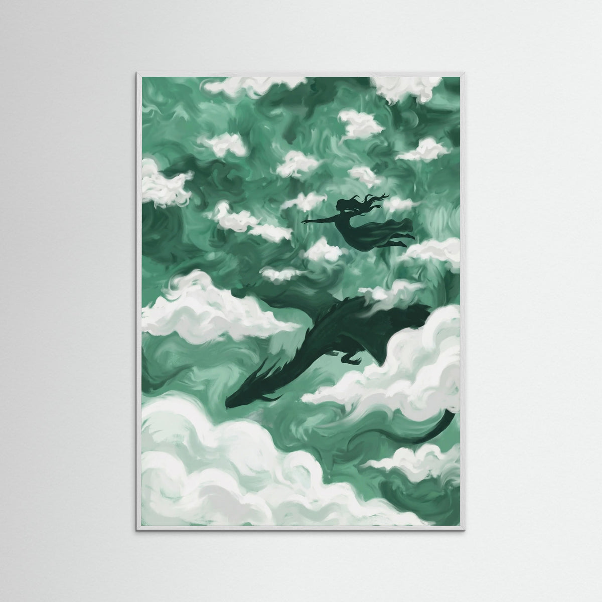 White Wood Whimsical Ascent
