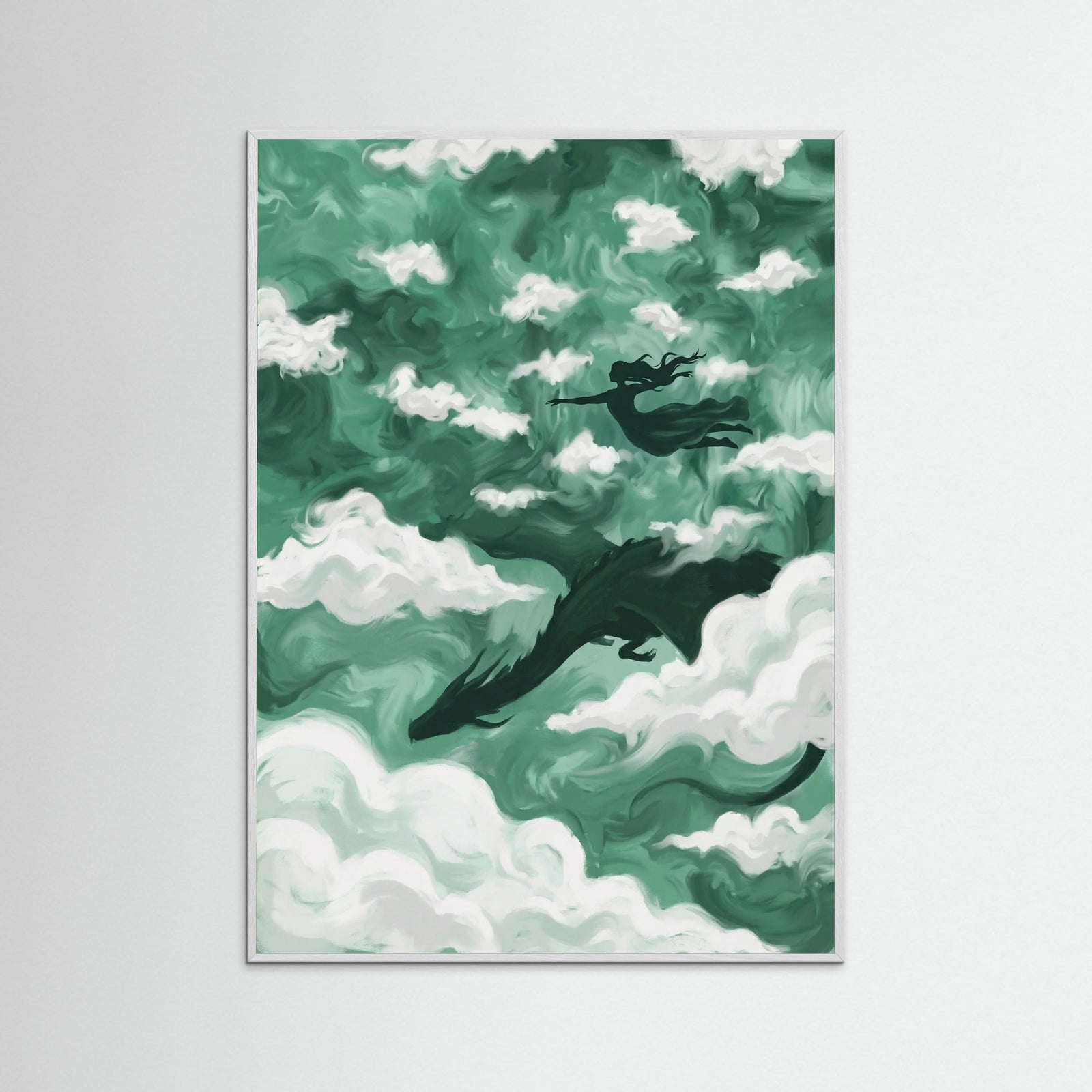 White Wood Whimsical Ascent