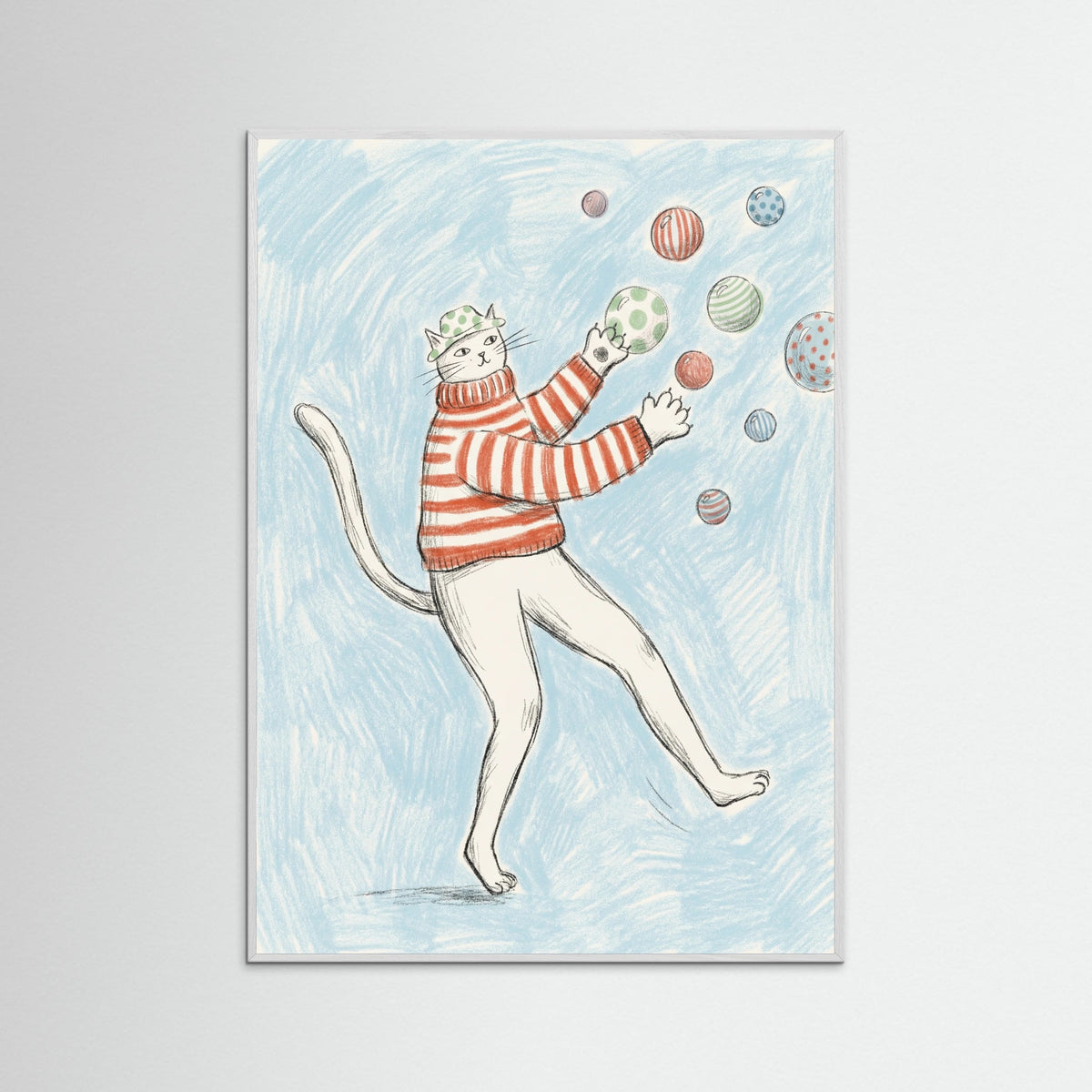 White Wood Whimsical Balance