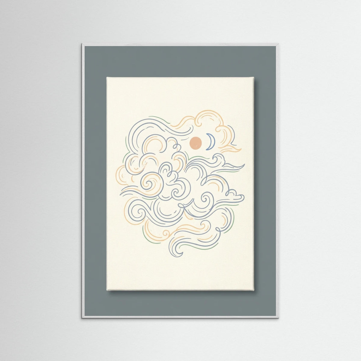 White Wood Whimsical Echoes