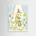 White Wood Whimsical Wheeled Wonder