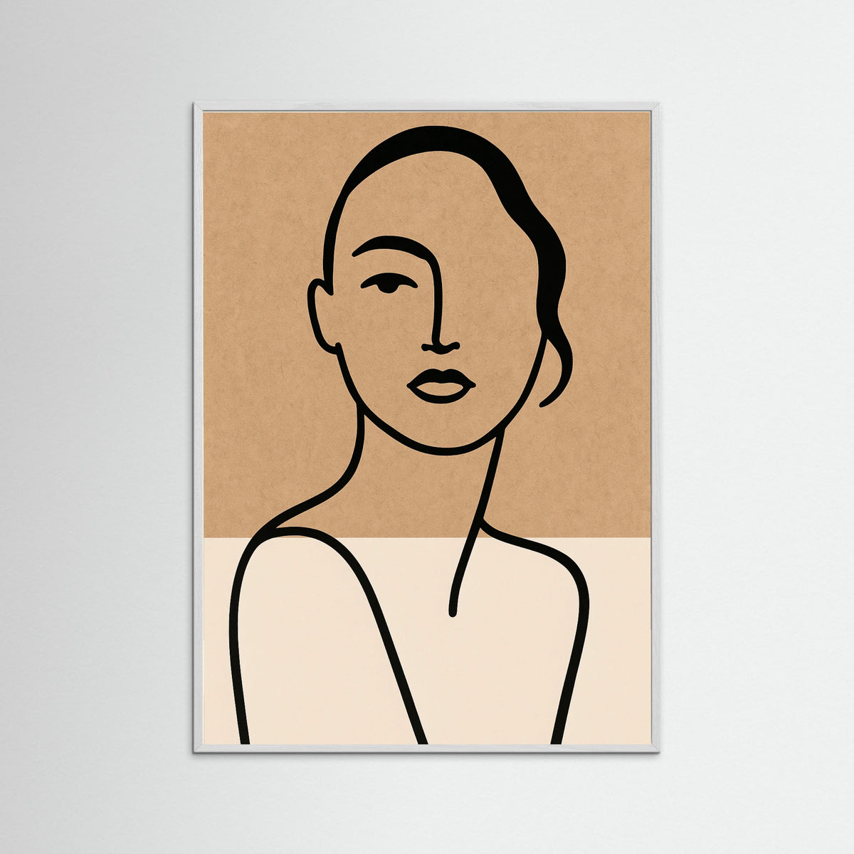 White Wood Whispering Portrait