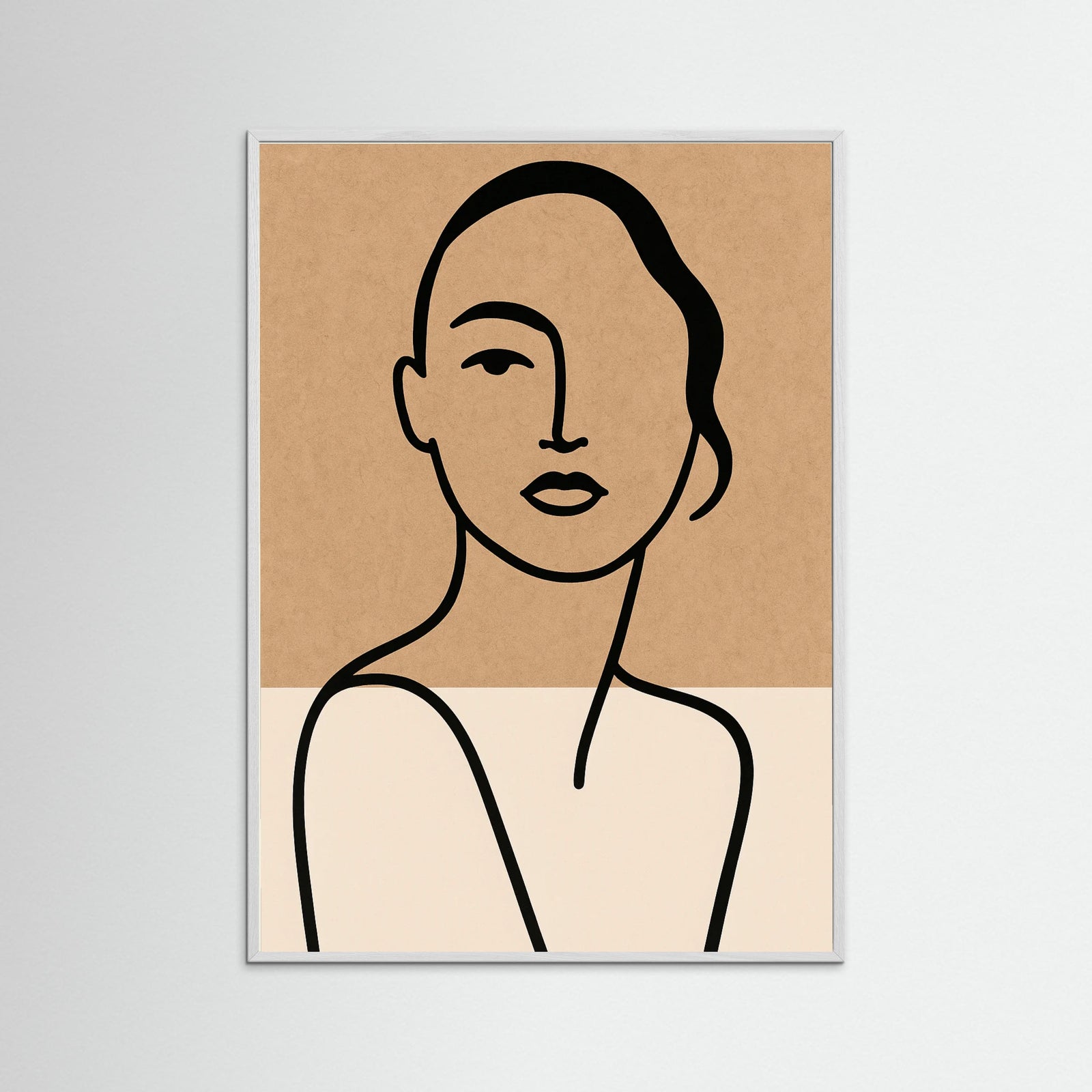 White Wood Whispering Portrait