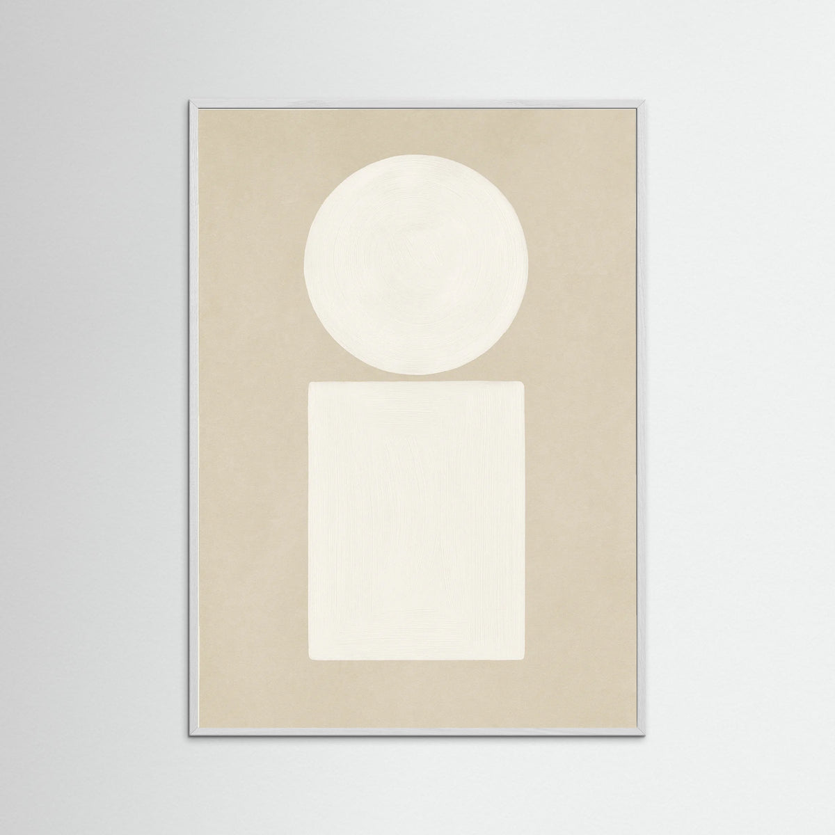 White Wood Whispering Strokes