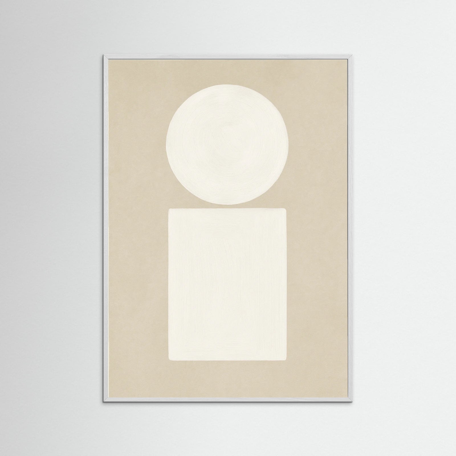 White Wood Whispering Strokes