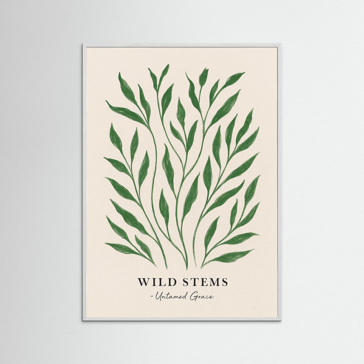 White Wood Wild stems