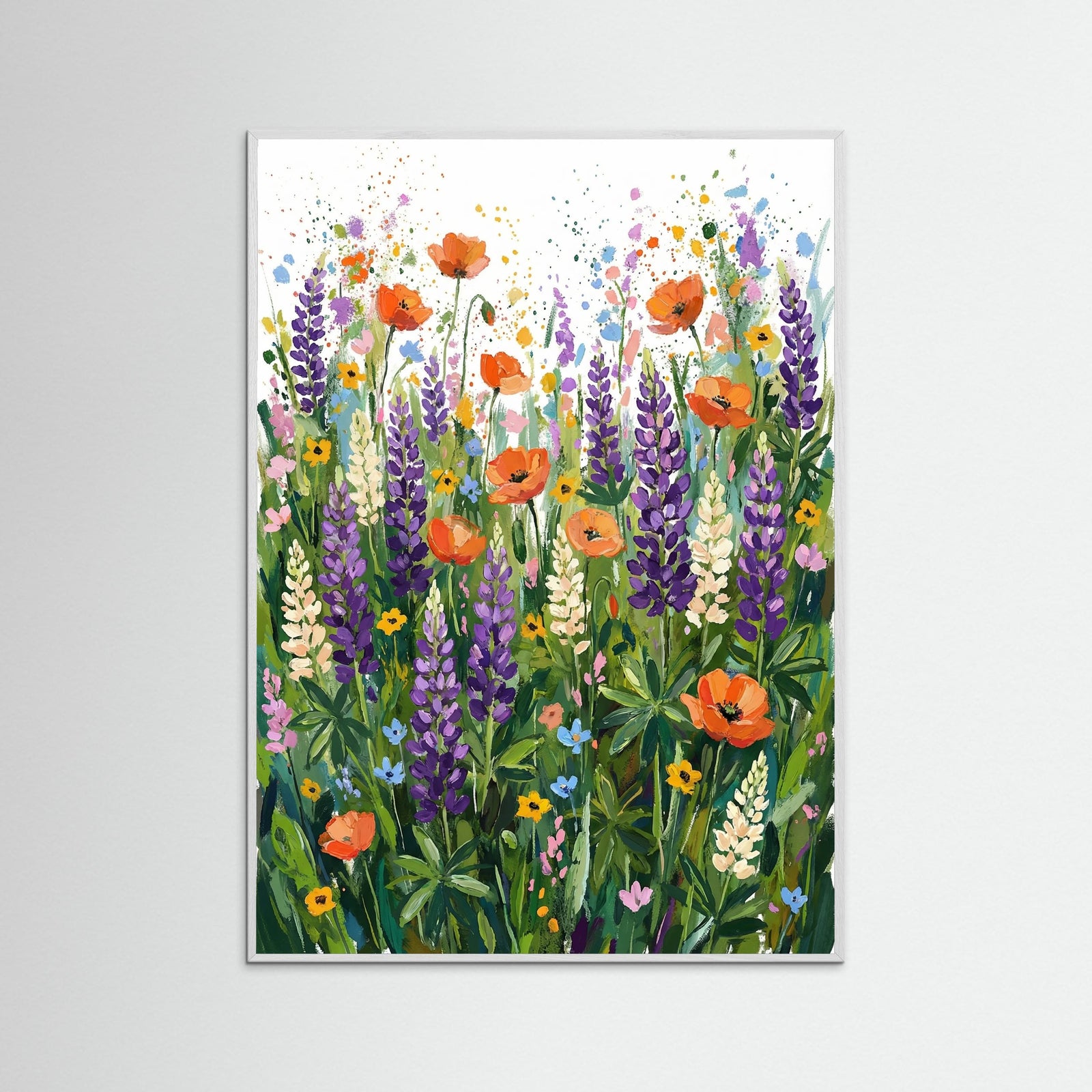 White Wood Wildflower Serenade