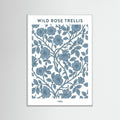 White Wood Willow Pattern Calm