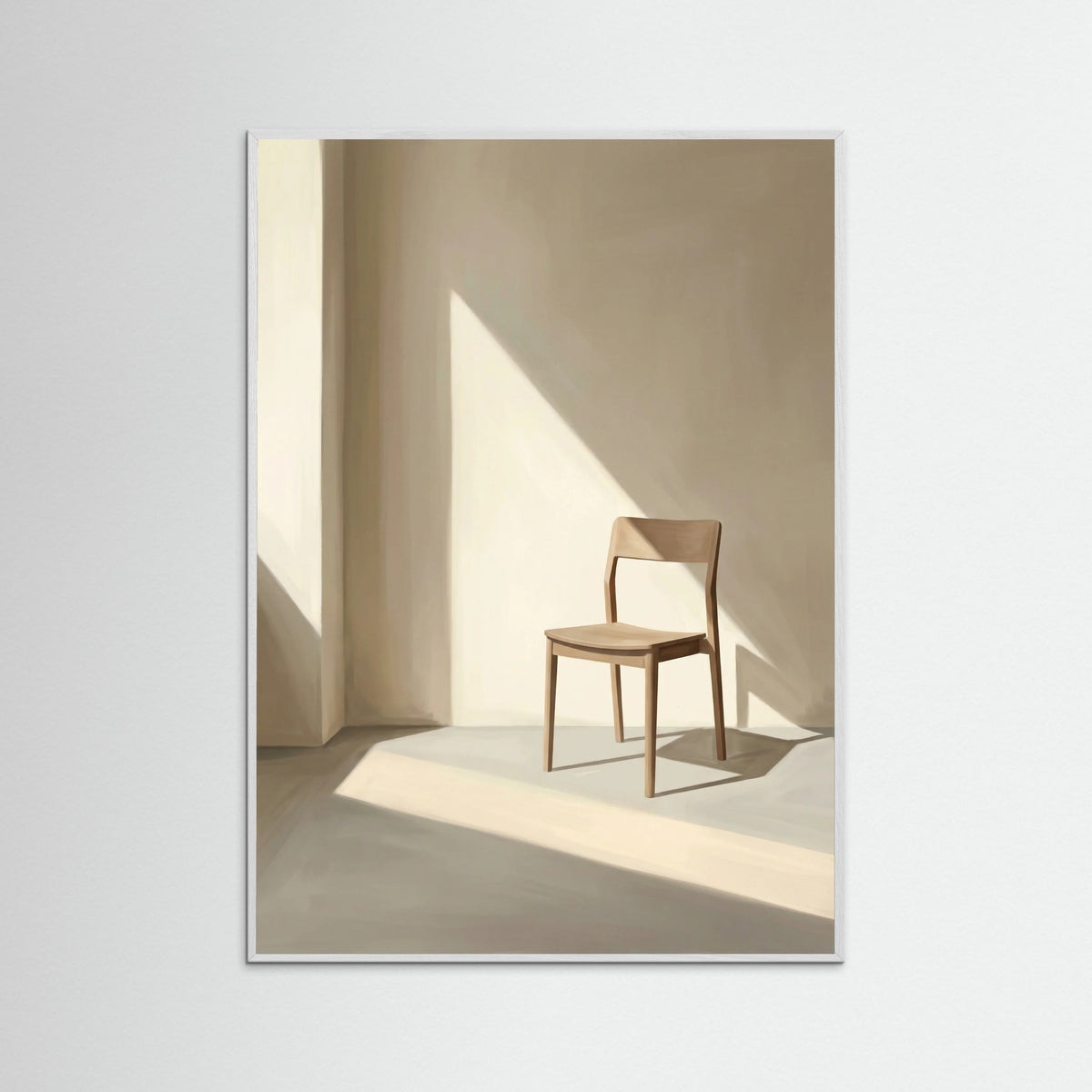 White Wood Window Light
