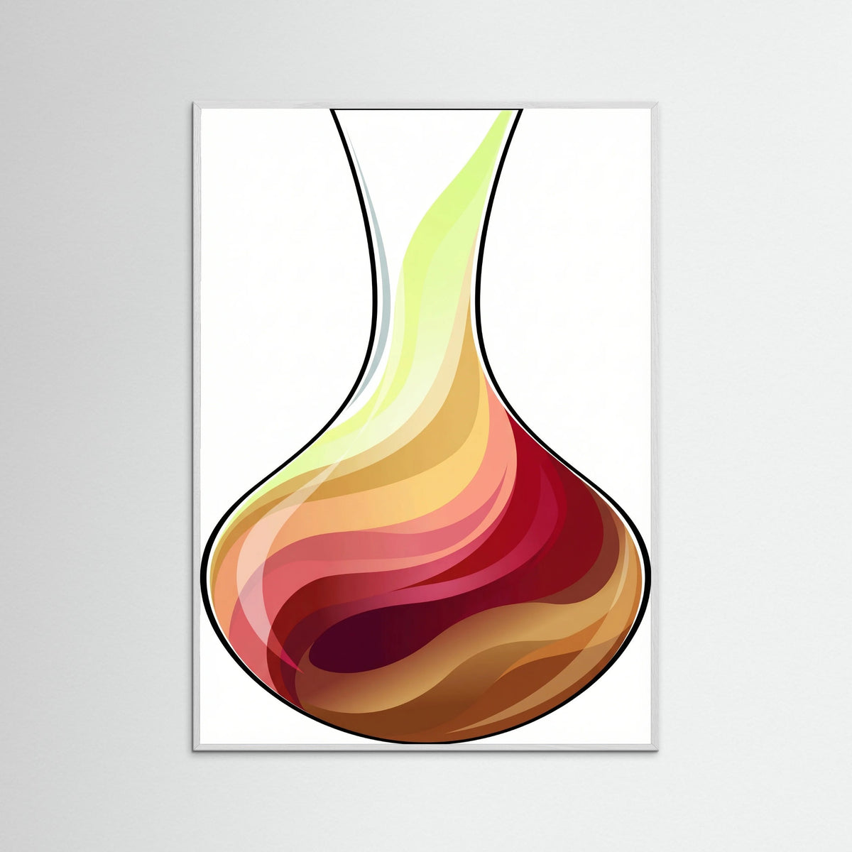 White Wood Wine Color Spectrum