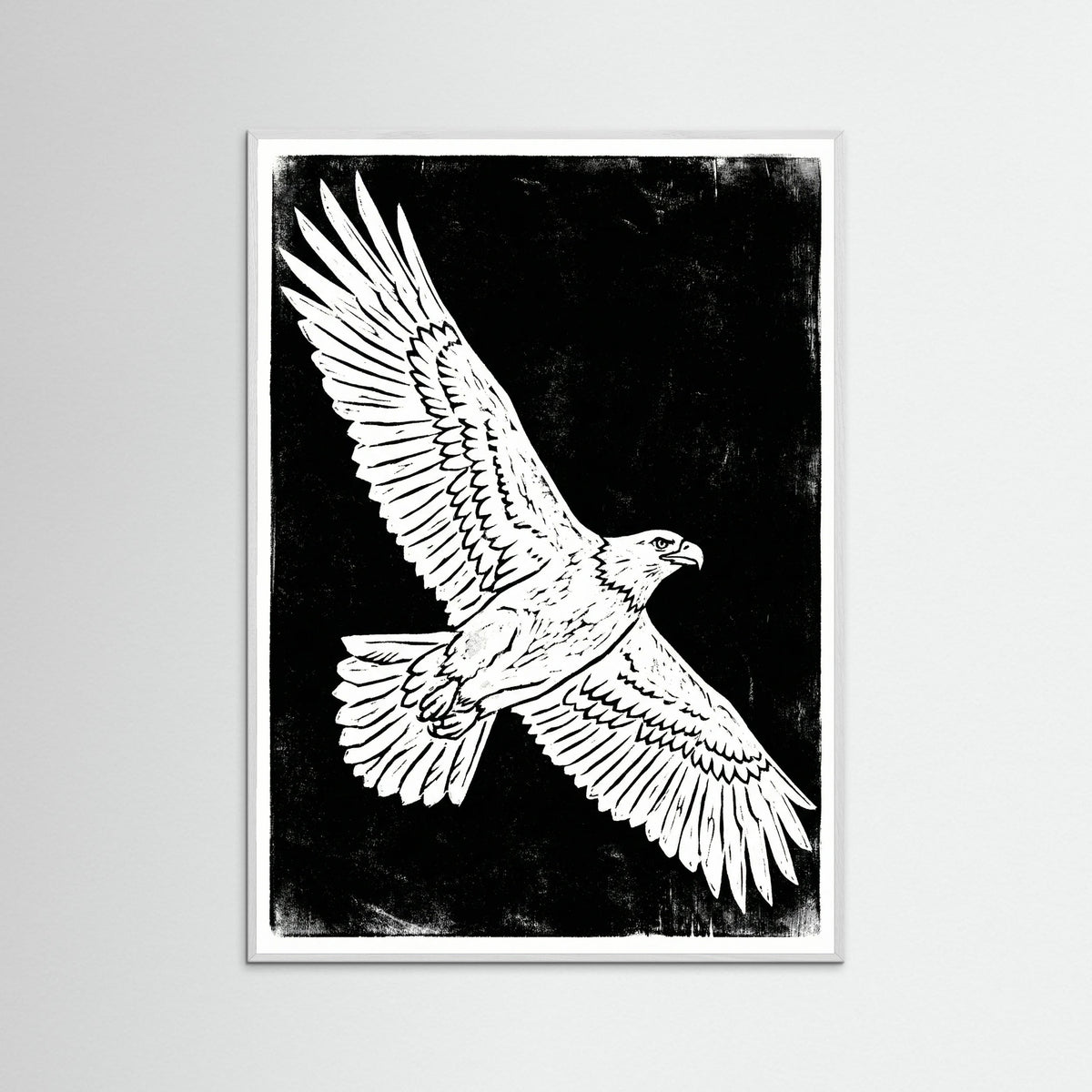 White Wood Winged Ascent