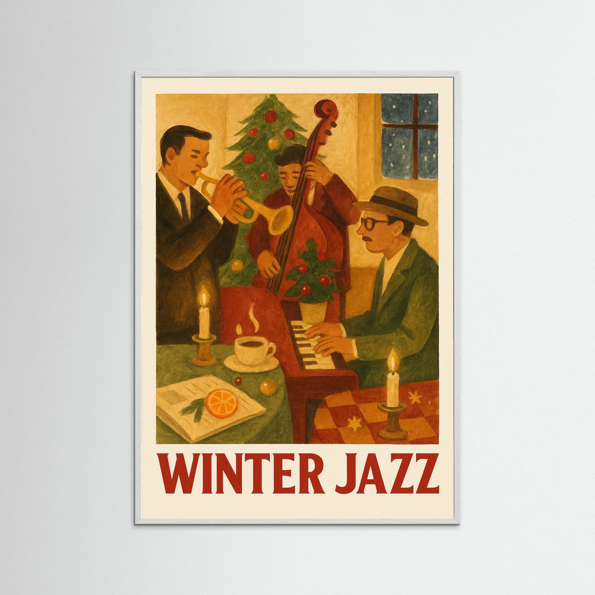 White Wood Winter Jazz