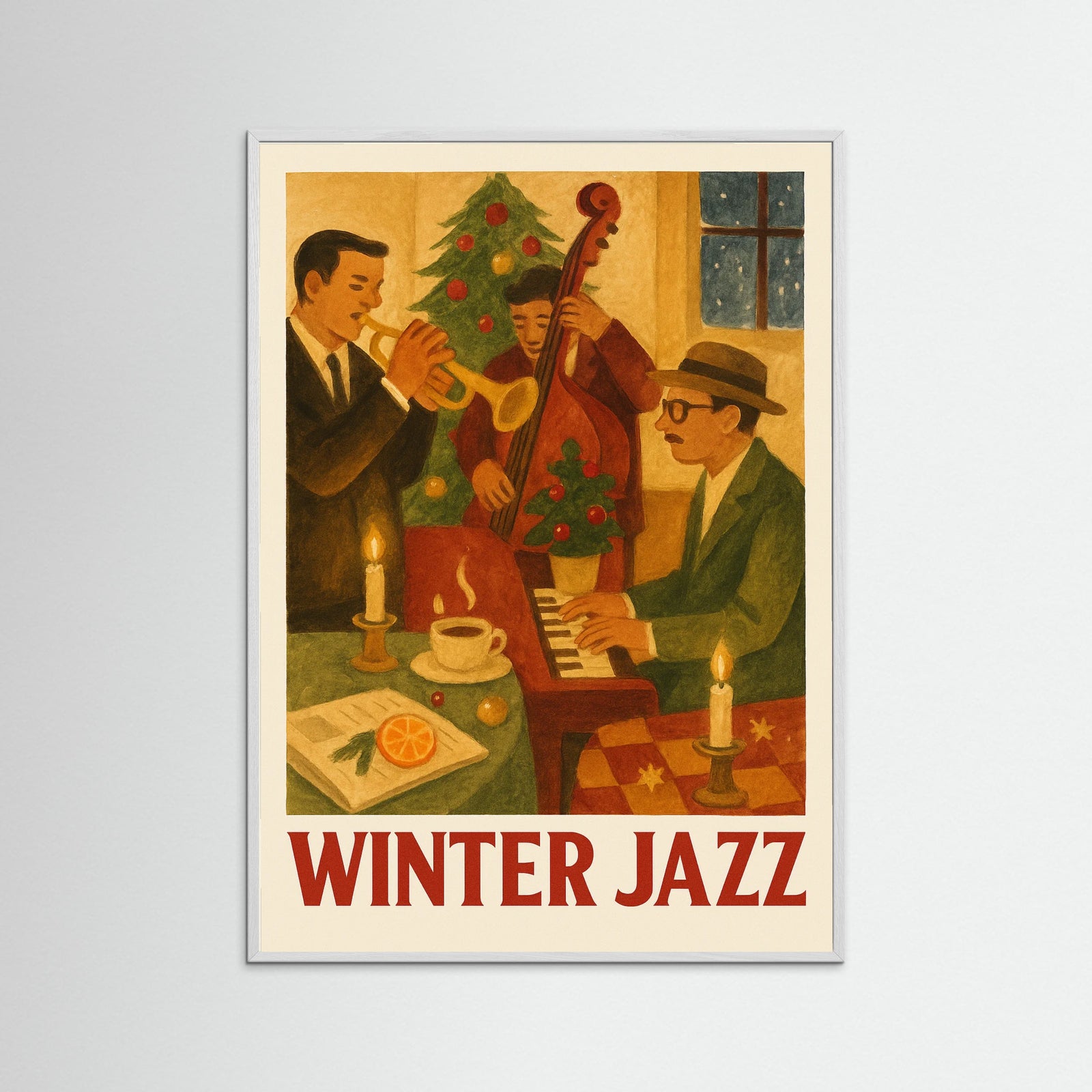 White Wood Winter Jazz
