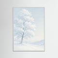 White Wood Winter Serenity