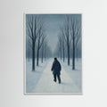 White Wood Winter Solitude