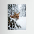 White Wood Winter Stag